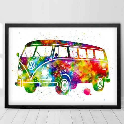VW Transporter T1 - Tisk na grafický papír