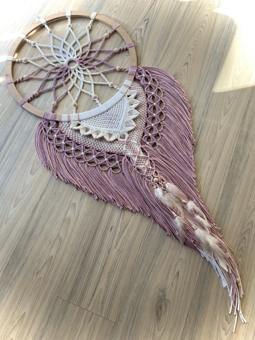 Macrame dekorace na míru