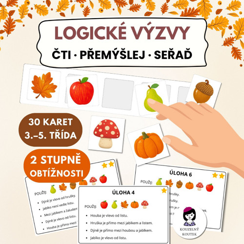 Podzimní logické výzvy | Logika | Dedukce | Čtení