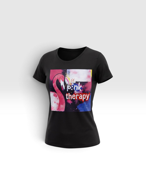 Dámské tričko s krátkým rukávem Pink Therapy