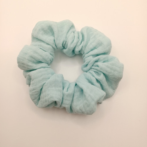 Scrunchie - světlá zelenkavá
