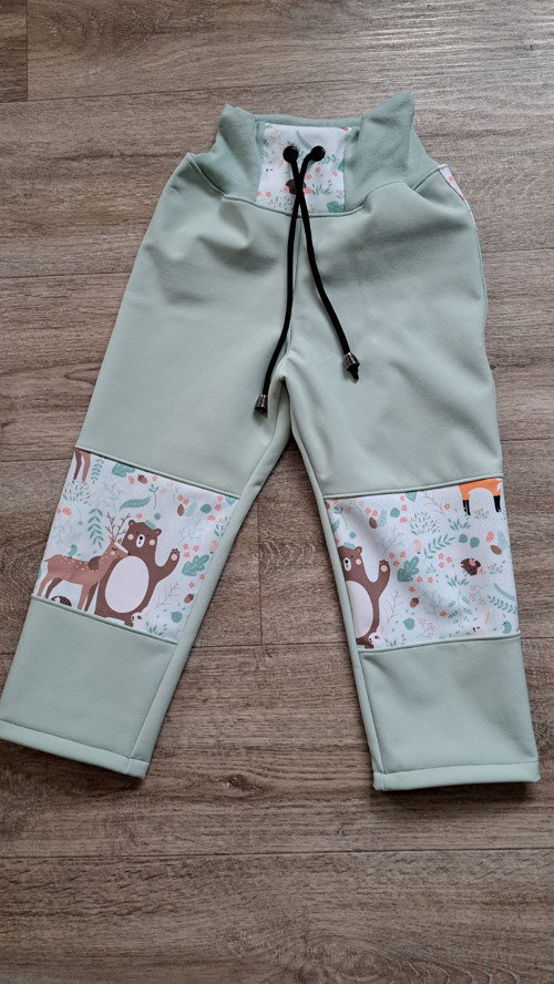 Softshellové kalhoty