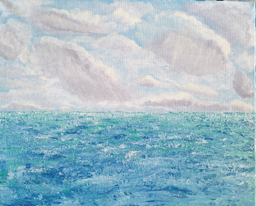 Obraz "Tyrkysový horizont"