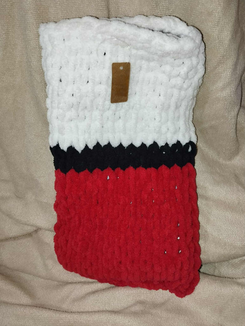 Pletené pouzdro na knihu či čtečku 29x17 cm