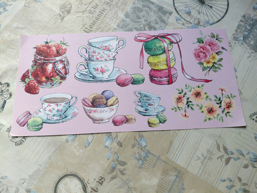 Scrapbookový papír 15x30cm