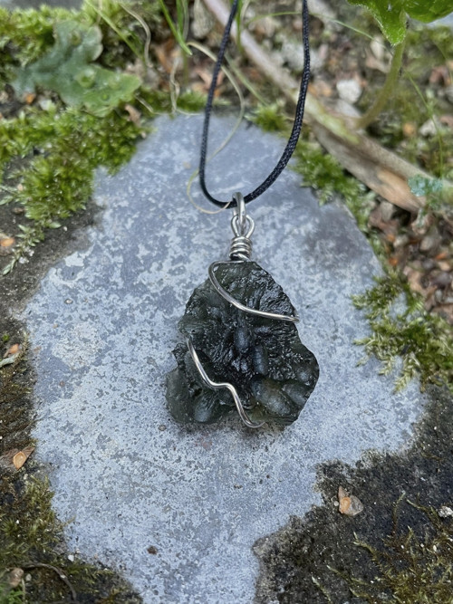 Vltavín - Moldavite - celková váha 3,10 g