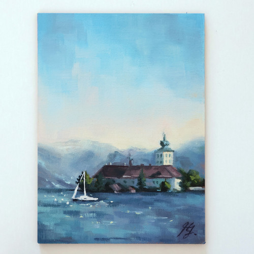 Studie krajiny č. 13 | 13 × 18 cm