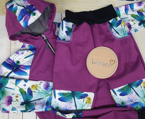 Softshellový komplet jarní/podzim - bunda +kalhoty