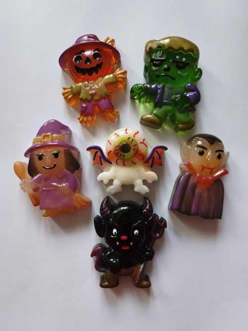 Sada hlloweenských postav