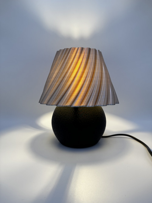 Designová stolní lampa Spiral