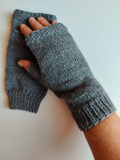Pletené návleky, 100% merino unisex