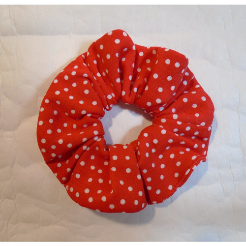 Scrunchie gumička malé puntíky