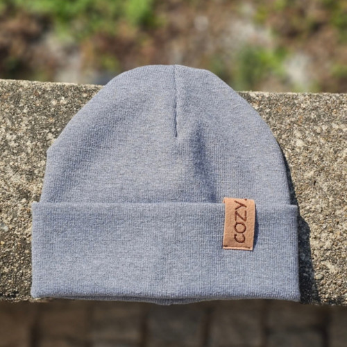 48–50, 52–54, 56–58, 60–62 cm | Beanie – šedá melé