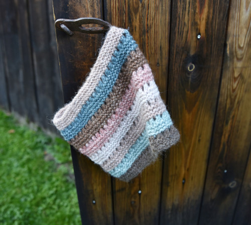 Něžný nákrčník alpaka/merino/polyamid