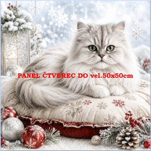 Bavlněný panel 10x10 cm