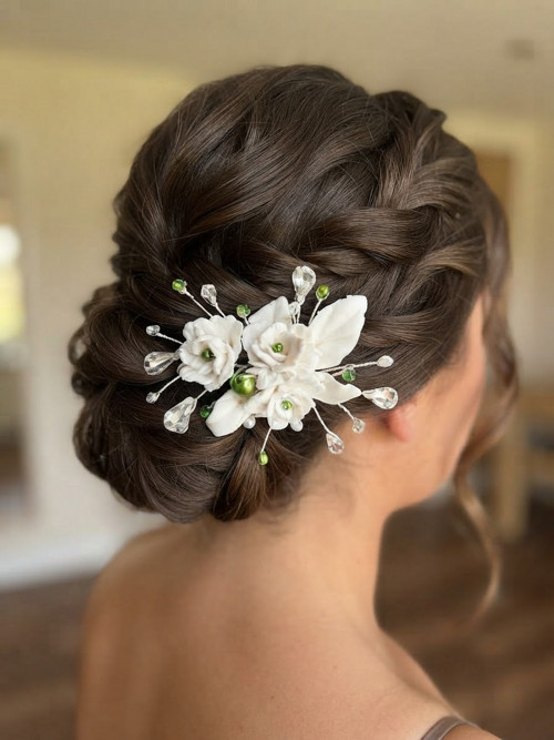 Elegance v zelenobílé