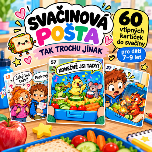 Tak trochu jinak | kartičky do svačiny | 7–9 let