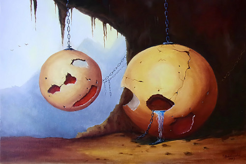 Svoboda ptáků - 75x50 cm