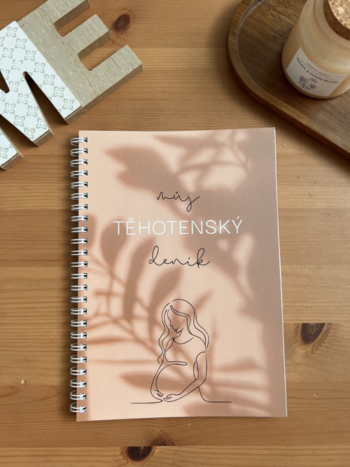 Těhotenský deník - kroužková vazba