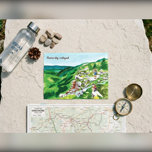Pohlednice - Cestujeme - Pančavský vodopád