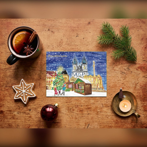 Pohlednice - Cestujeme - Staroměstská radnice