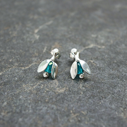 Mořská víla - náušnice napichovací