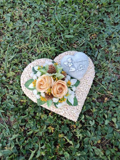 Srdce malé 16x17cm