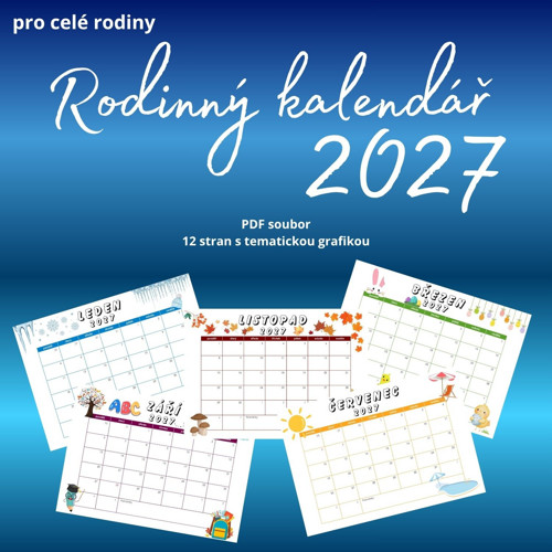Rodinný kalendář 2027
