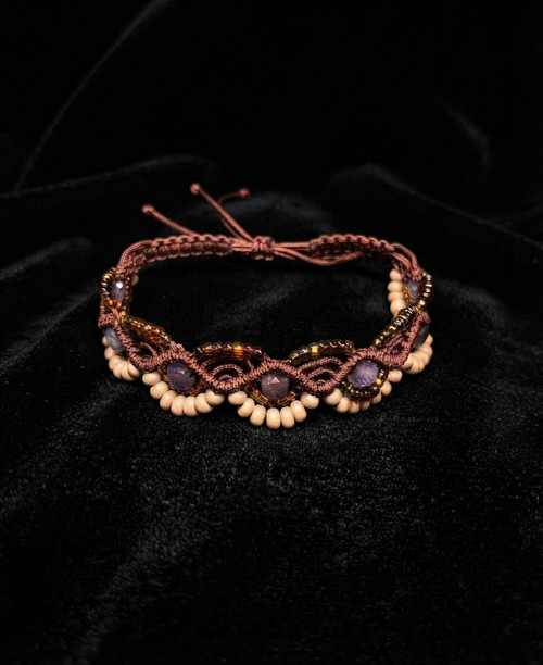 Náramek Autumn Amethyst
