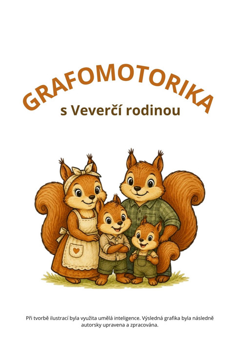 Grafomotorika s Veverčí rodinou — foto 1