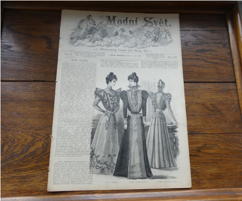 Modní svět...modní časopis 17/1897