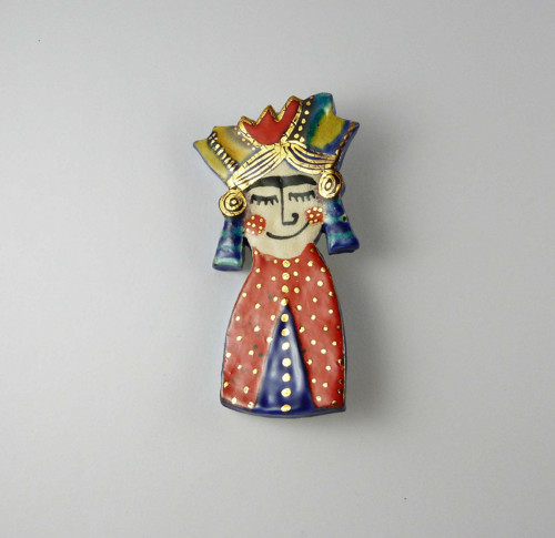 Tana šperky - keramika/zlato, FRIDA