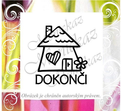 Dokonči (doma). 2963. Razítko.