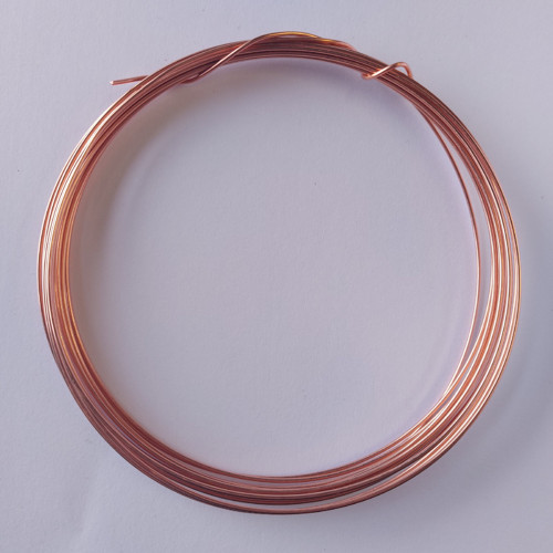 Měděný drát nelakovaný 1,2 mm – 5 m