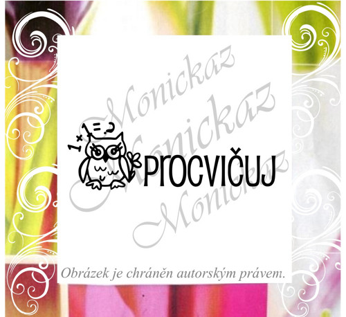 Procvičuj sova matematika 663. Razítko.