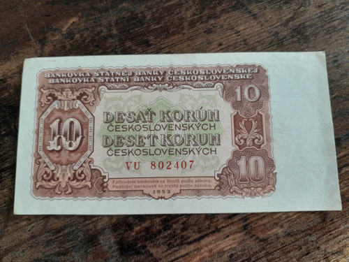 10 korun 1953