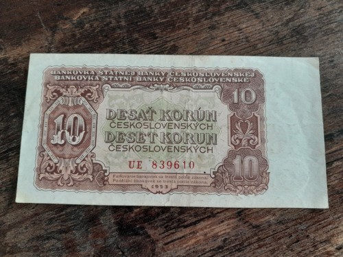 10 korun 1953