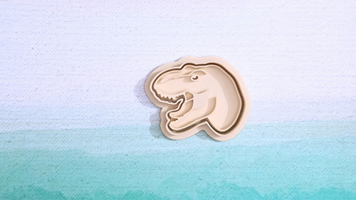 T-rex, hlava - set