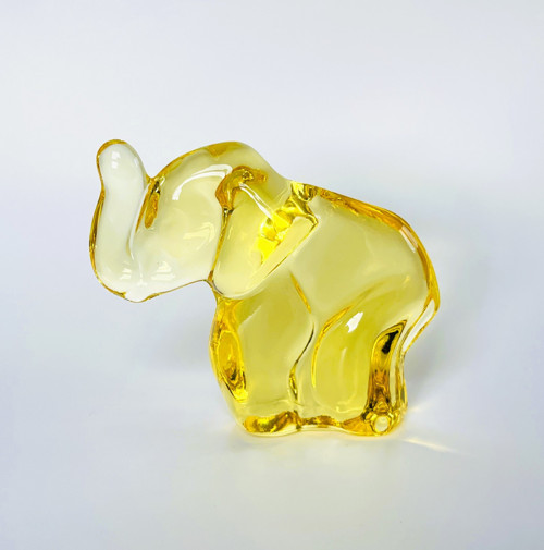 Moser Plastika, figurka Slon 9.5cm, Eldor, značeno