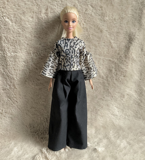 Sada oblečení pro panenky Barbie a podobně