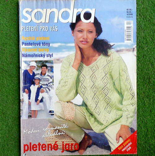 Sandra č.4/2000 - pletené jaro