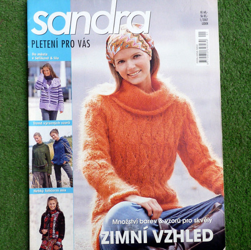 Sandra č.1/2007 - Množství bareva a vzorů...