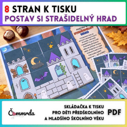 Postav si strašidelný hrad (PDF k tisku)