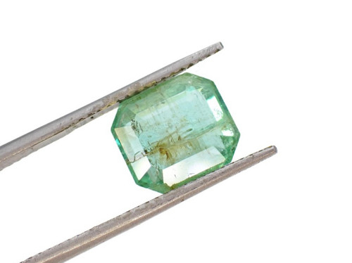 Přírodní beryl/ smaragd 3,32ct-ČGL+ AGR certifikát