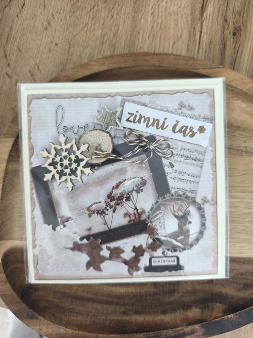 Vánoční přání - zimní čas