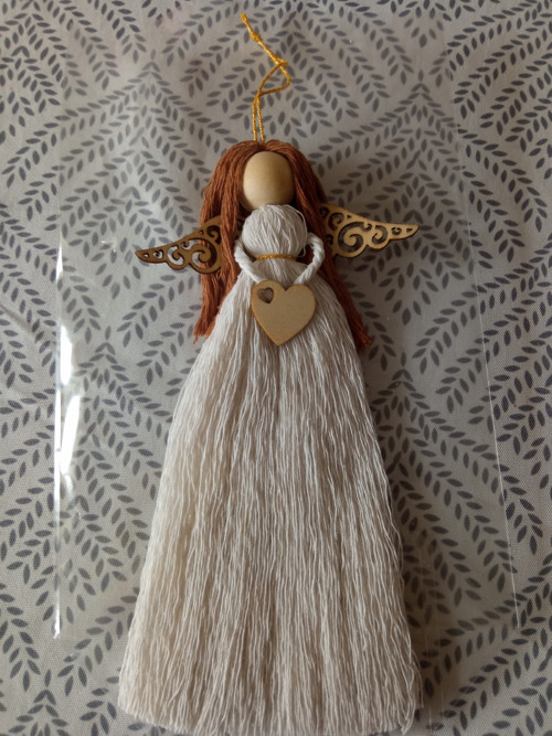 Macramé anděl