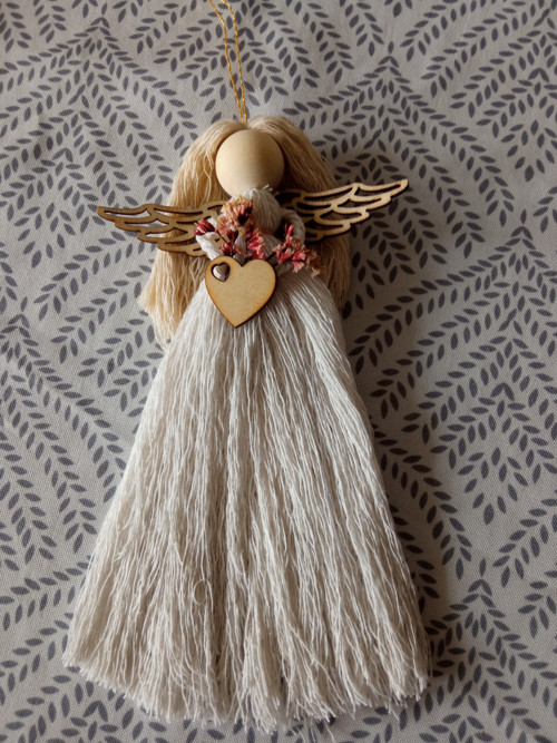 Macramé anděl