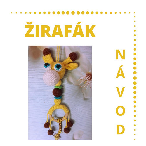 ŽIRAFÁK ALFRÉD návod na interaktivní hračku