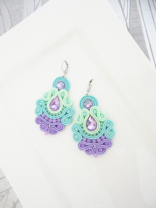 Soutache náušnice