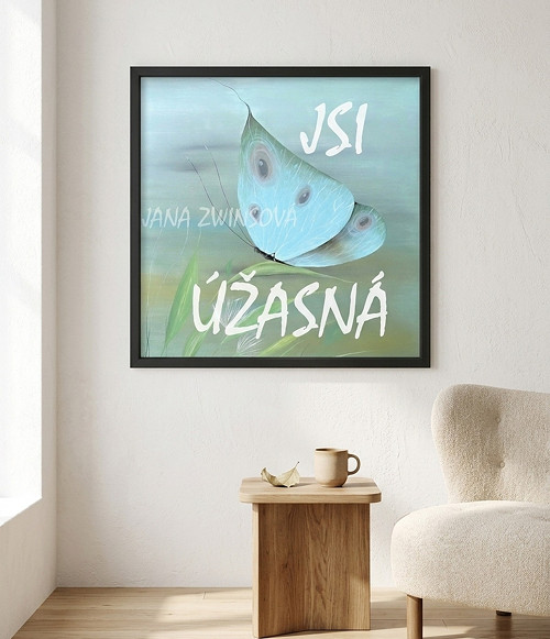 Osobní obraz se vzkazem